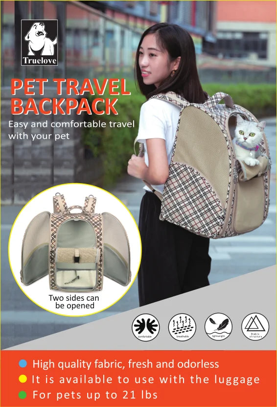 Truelove Pet Backpack Nylon