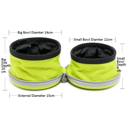 Truelove Collapsible 2 Way Use Dog Bowl