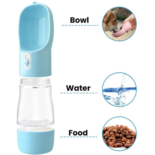 3-In-1 Pet Travel Bottle