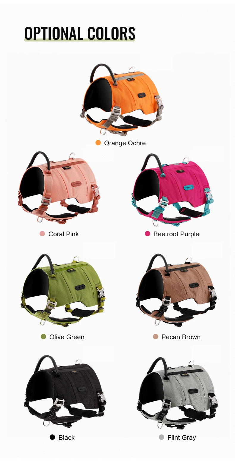 Truelove Dog Backpack Pet Harness