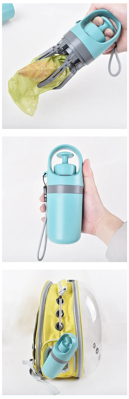 Portable Poop Scooper with Built-In Bag Dispenser