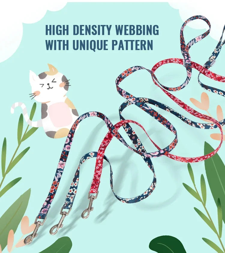 Truelove Floral Pet Leash Premium Quality