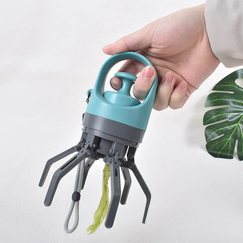 Portable Poop Scooper with Built-In Bag Dispenser