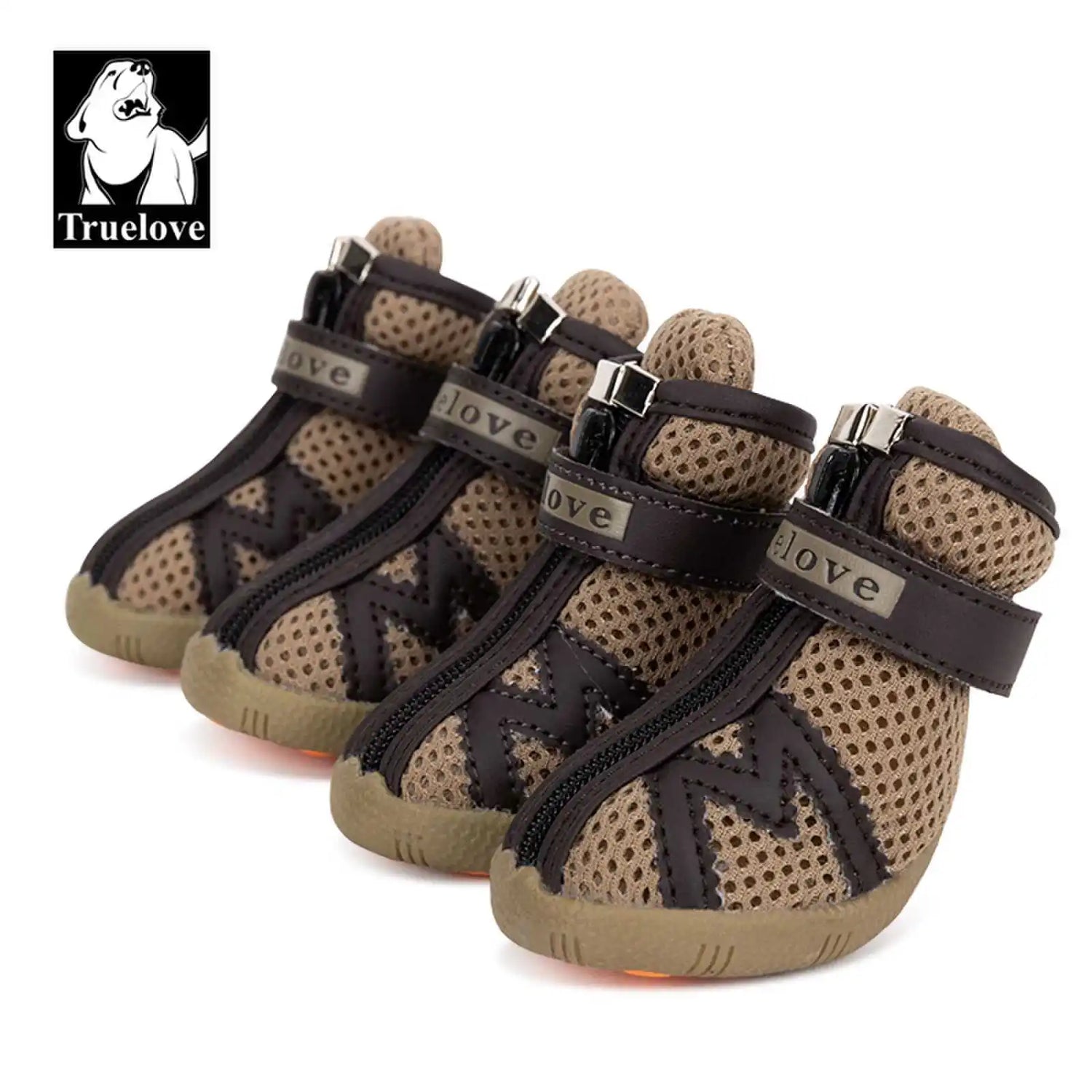 Truelove Mesh Fabric Dog Shoes