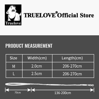 TRUELOVE Dog Leash Heavy Duty with Quick Release/Locking