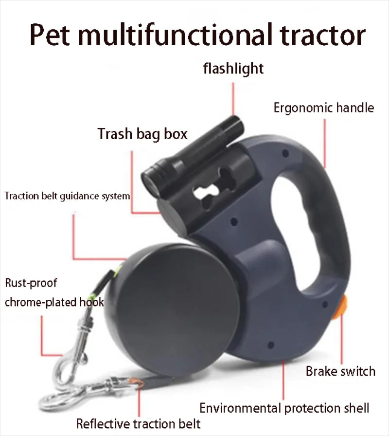 Dual Dog Leash with Tangle-Free Swivel